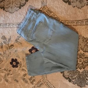 Universal Thread Sage Green Crop Jeggings 16